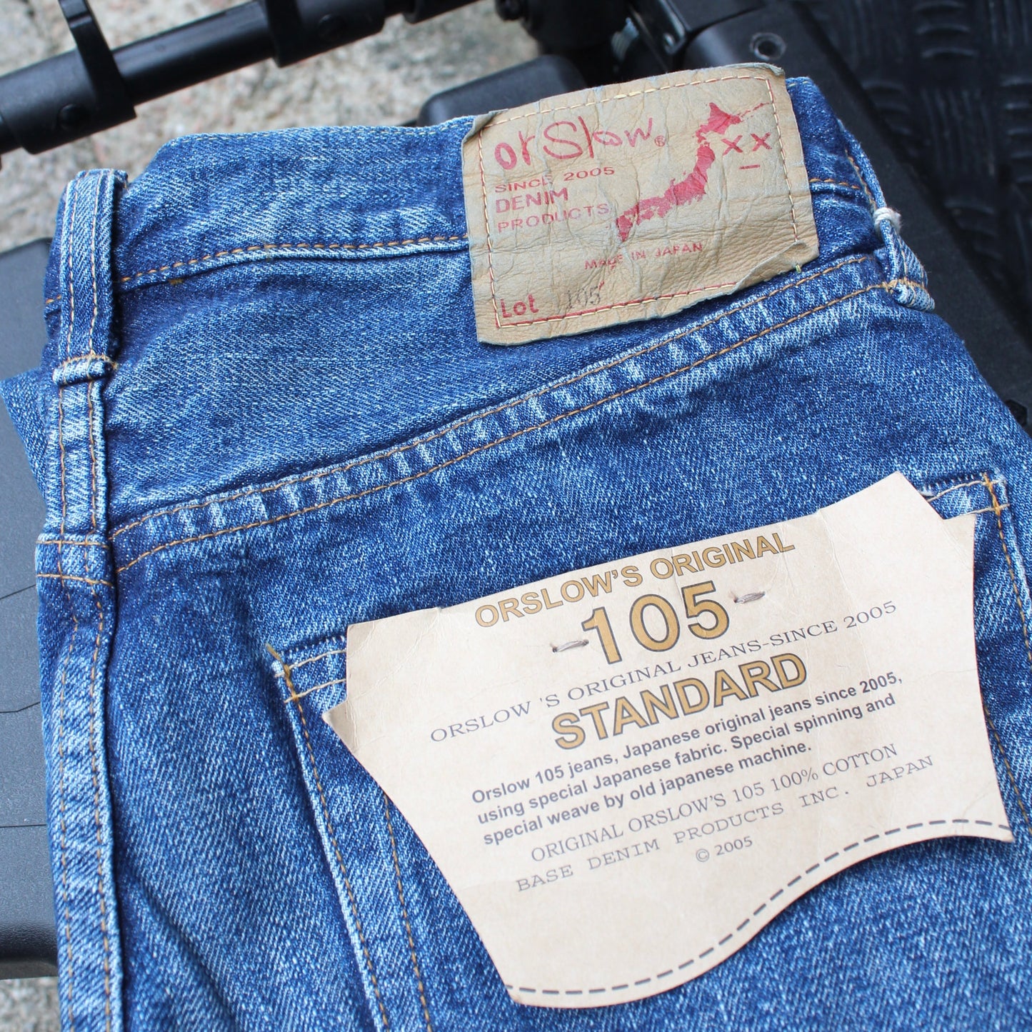 Or Slow - 105 STANDARD FIT 13.7OZ DENIM (2 YEARS WASH)