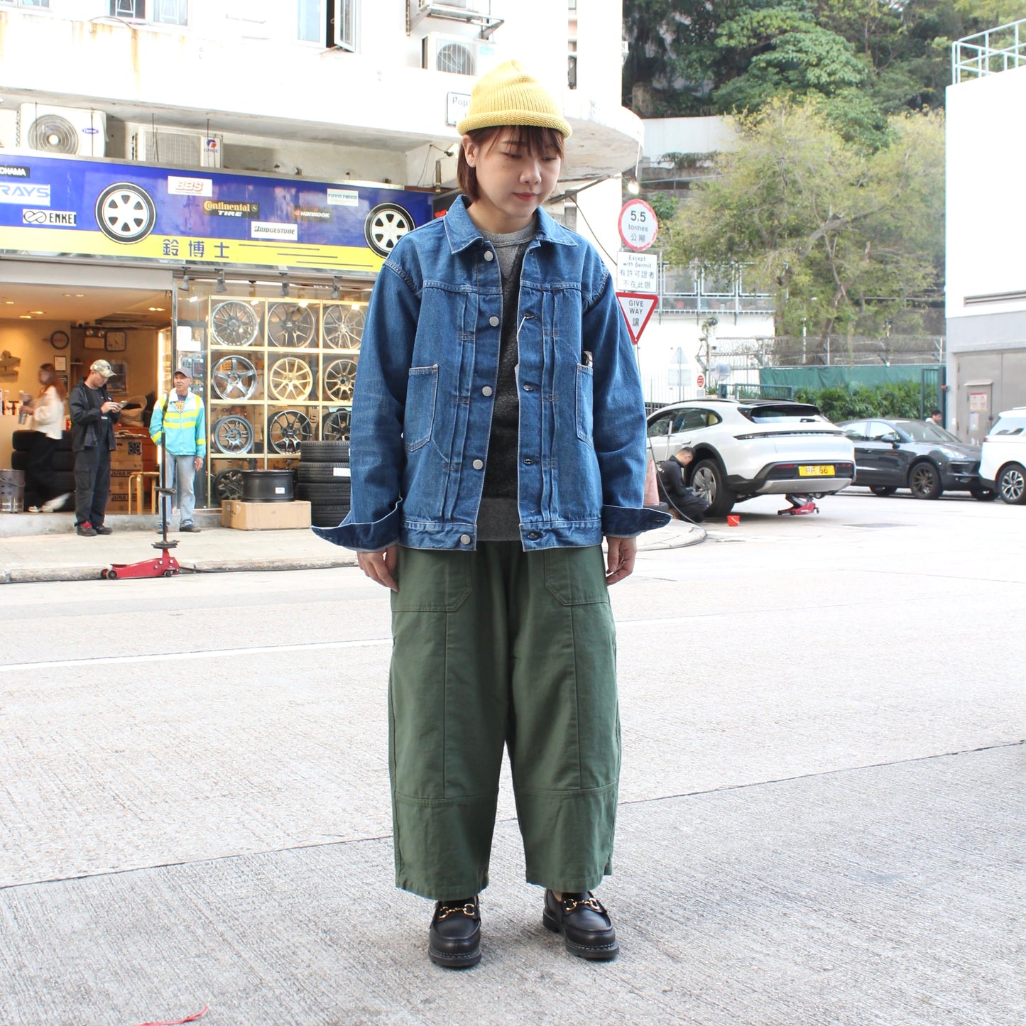 ORDINARY FITS -
DENIM JACKET (USED BLUE)