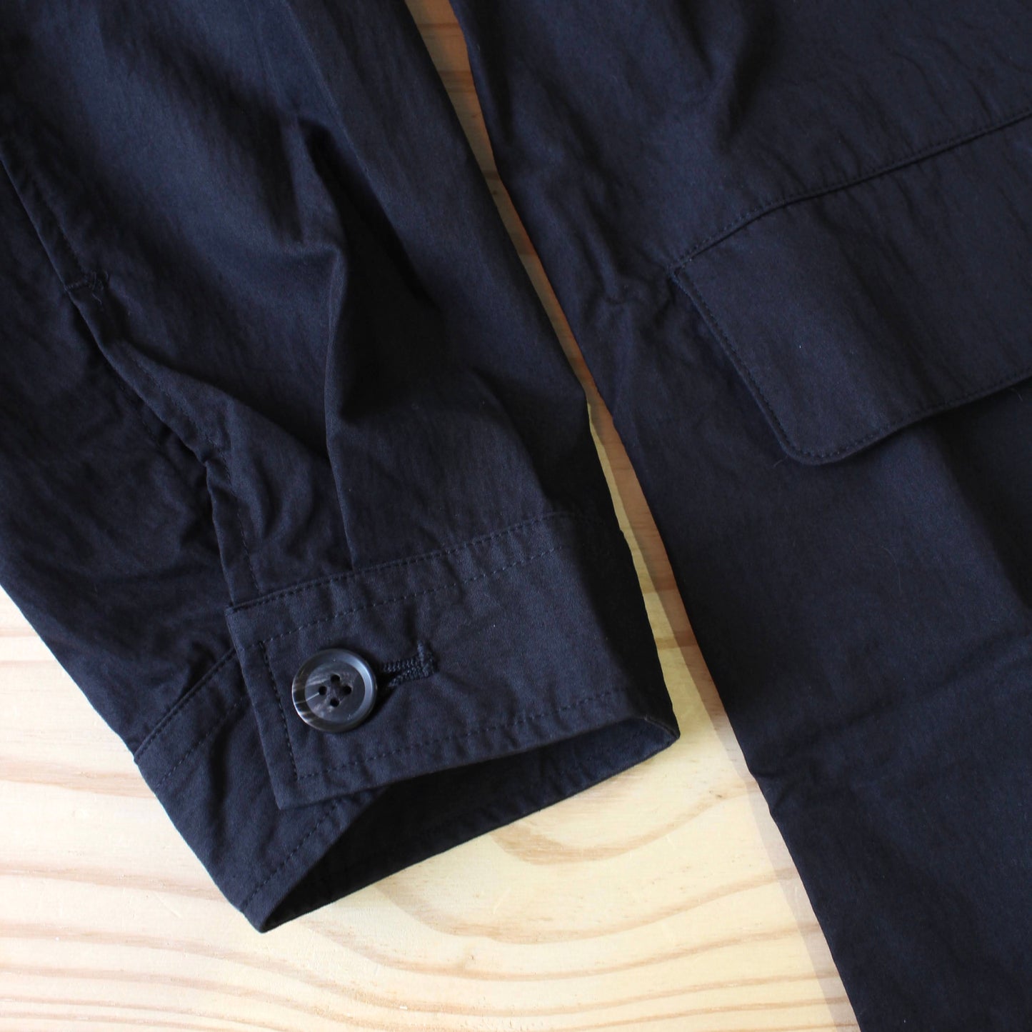 MANUAL ALPHABET - 
COTTON NYLON WEATHER 3B JACKET