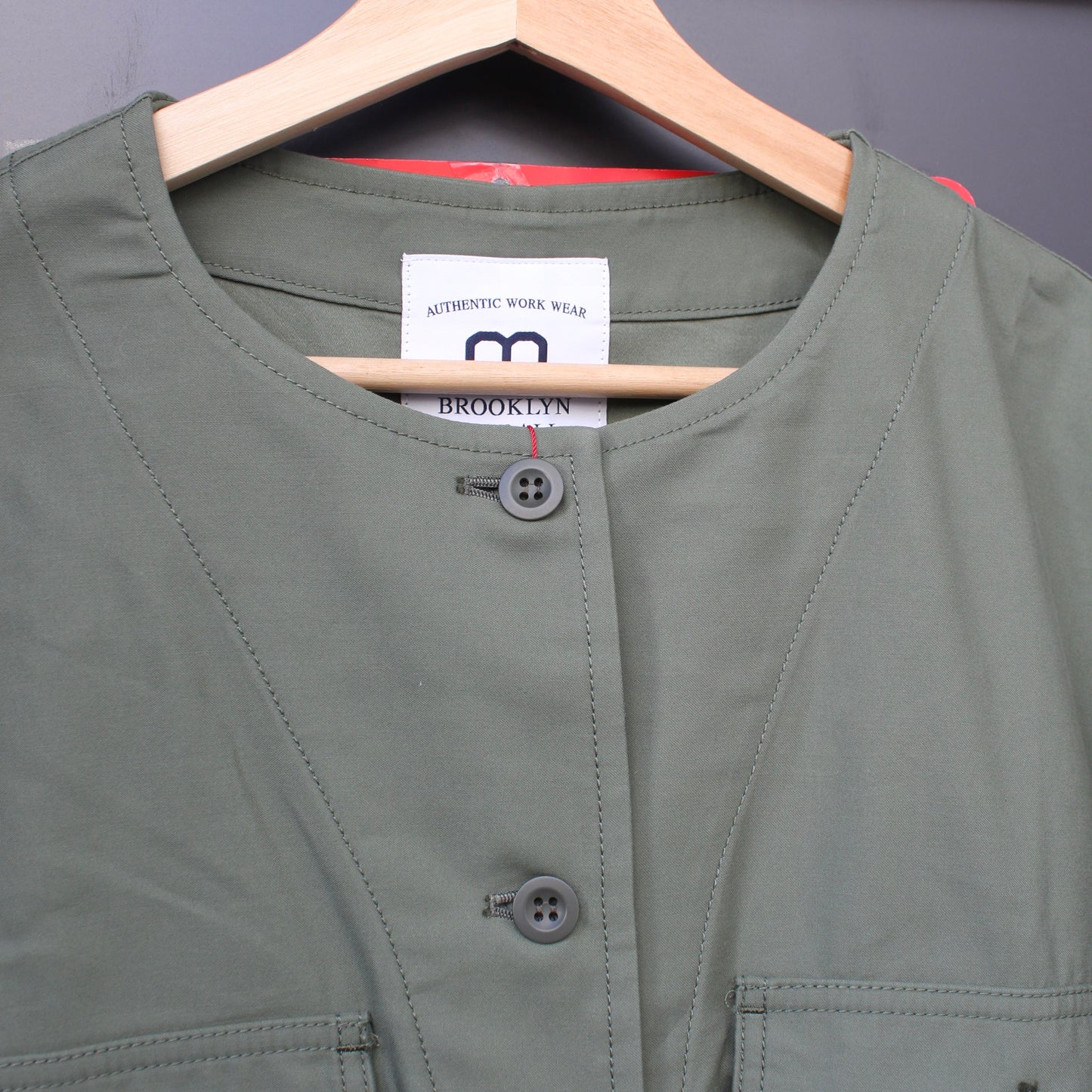 BROOKLYN OVERALL -
 COLLARLESS BLOUSON