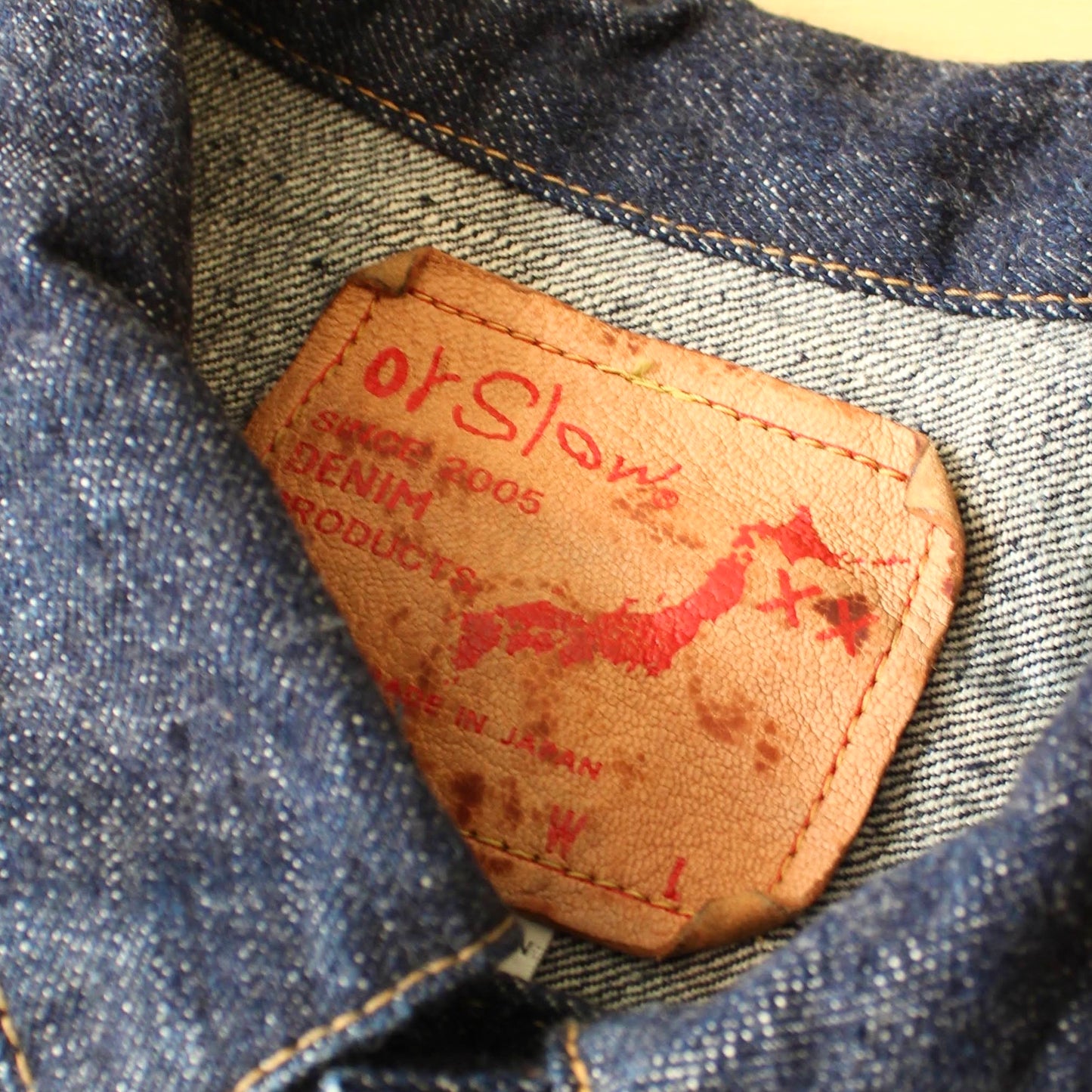 OrSlow - 40’S PLEATED FRONT BLOUSE DENIM JACKET