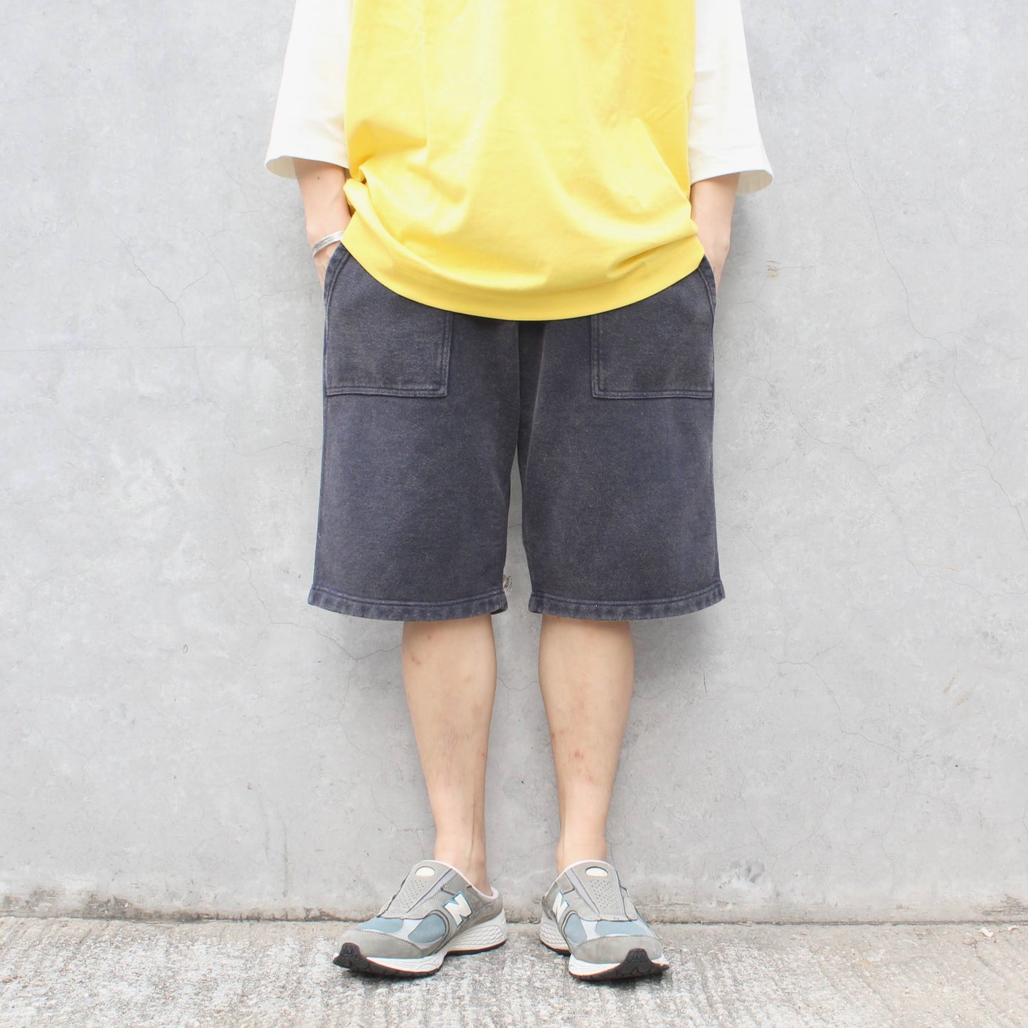FELCO -
10OZ LIGHTWEIGHT FRENCH TERRY FATIGUE SHORTS