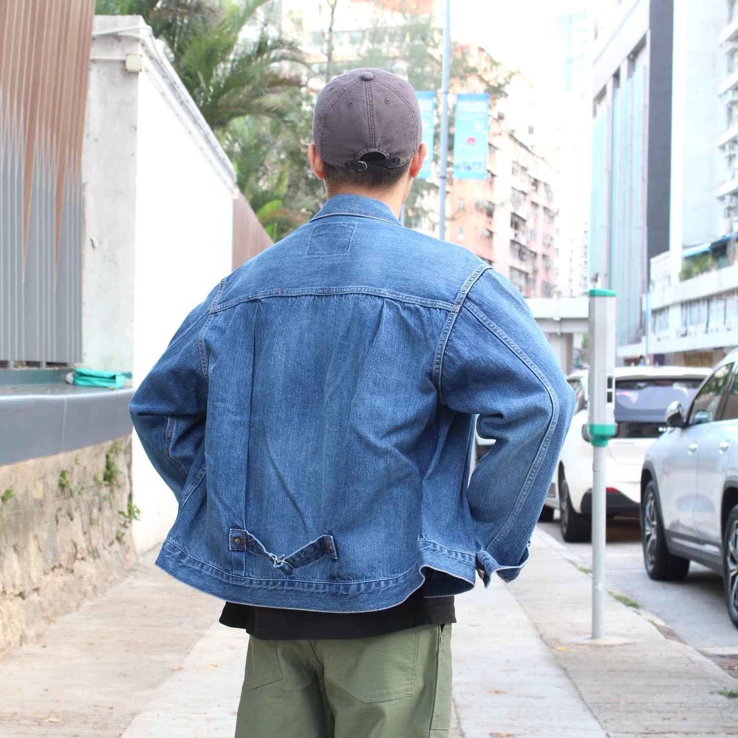 ORDINARY FITS -
TYPE 1 STYLE 12OZ DENIM JACKET (USED WASH)