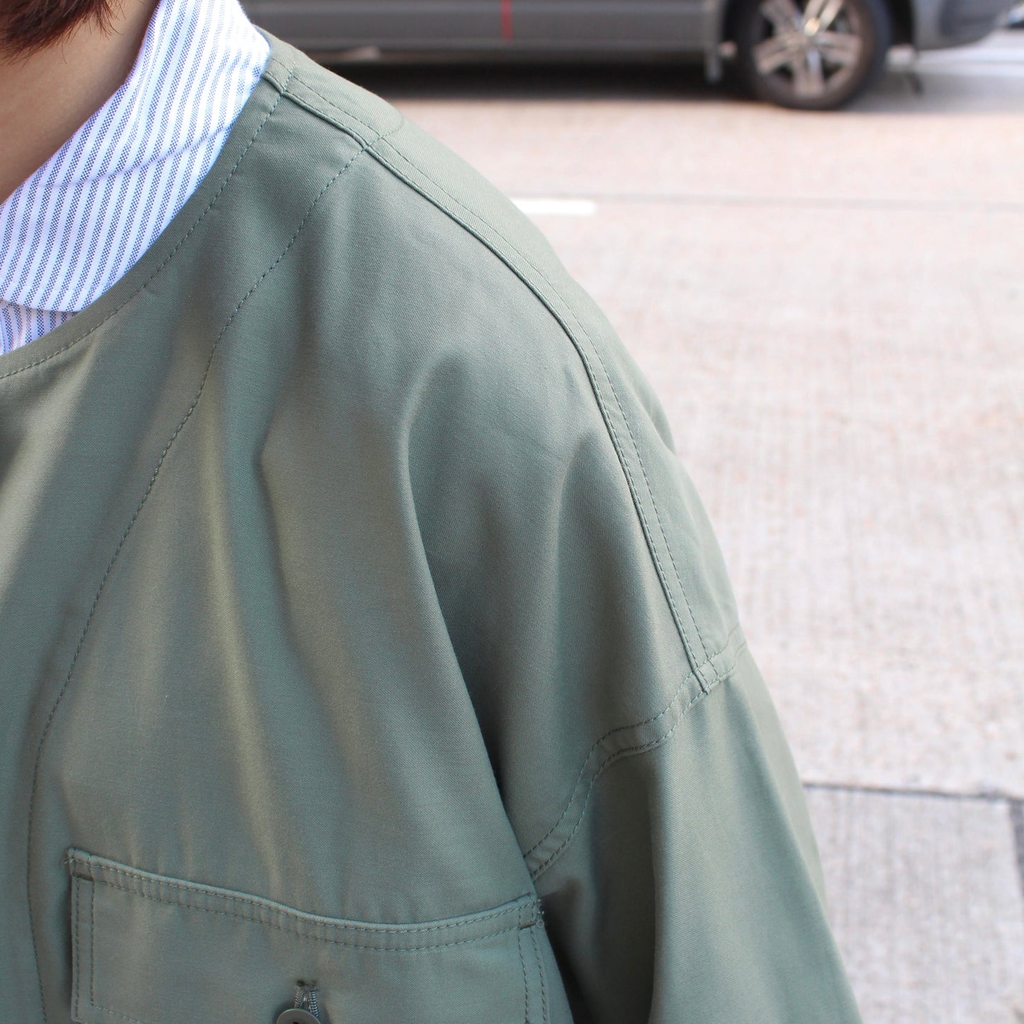 BROOKLYN OVERALL -
 COLLARLESS BLOUSON