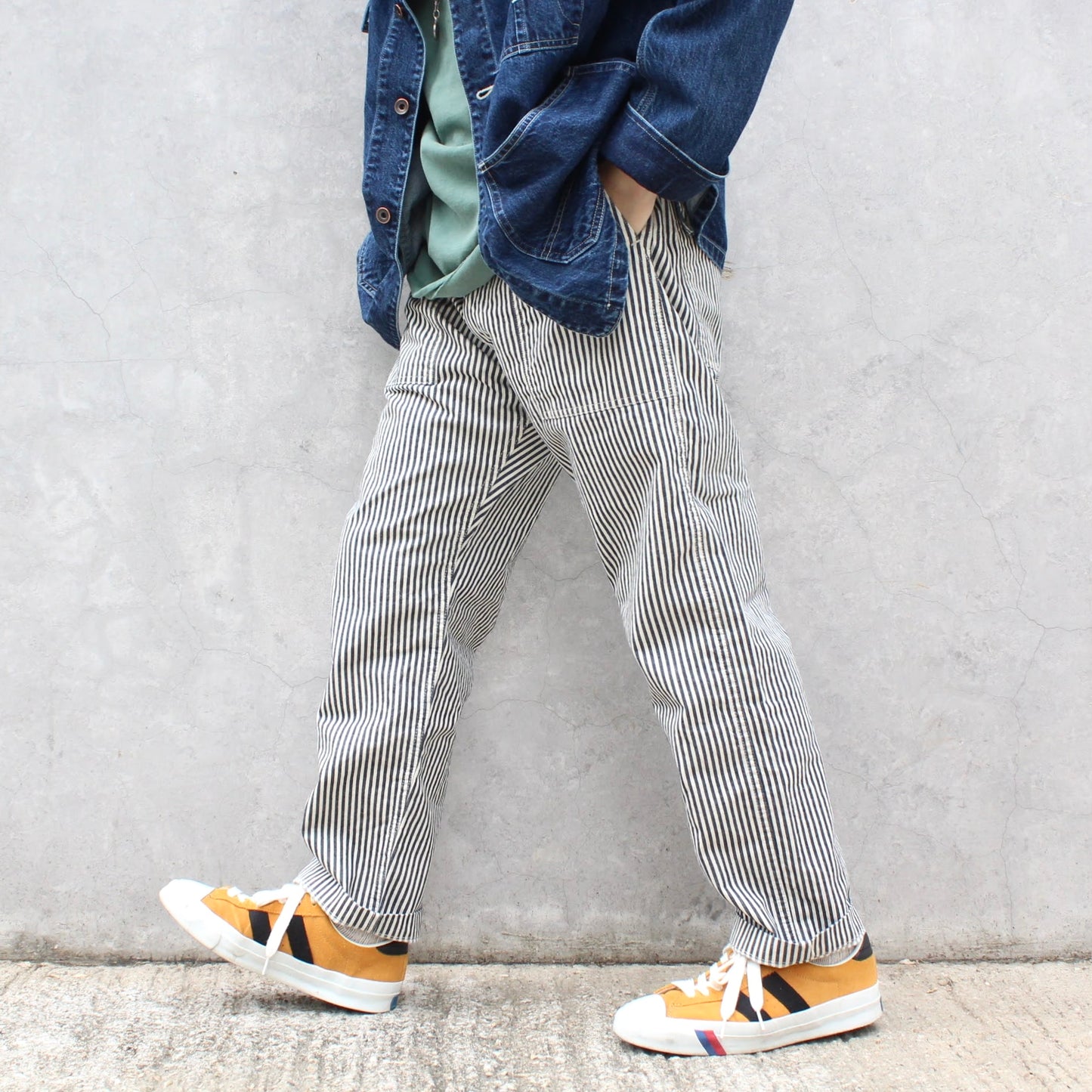 ORDINARY FITS -
U.S HICKORY FATIGUE PANTS