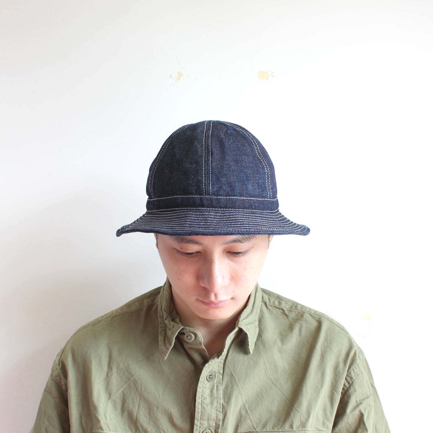 HIGHER - DENIM MULTI PANEL HAT