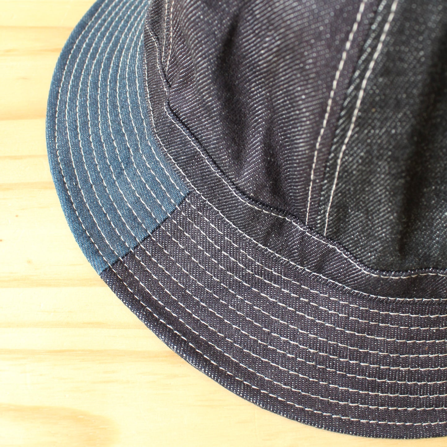 HIGHER - DENIM MULTI PANEL HAT
