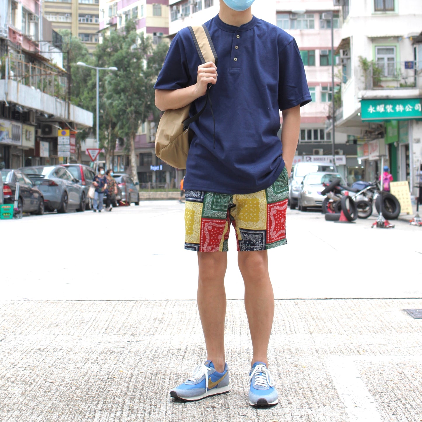 GOODWEAR (美版) CLASSIC 7.2OZ HENLEY NECK TEE