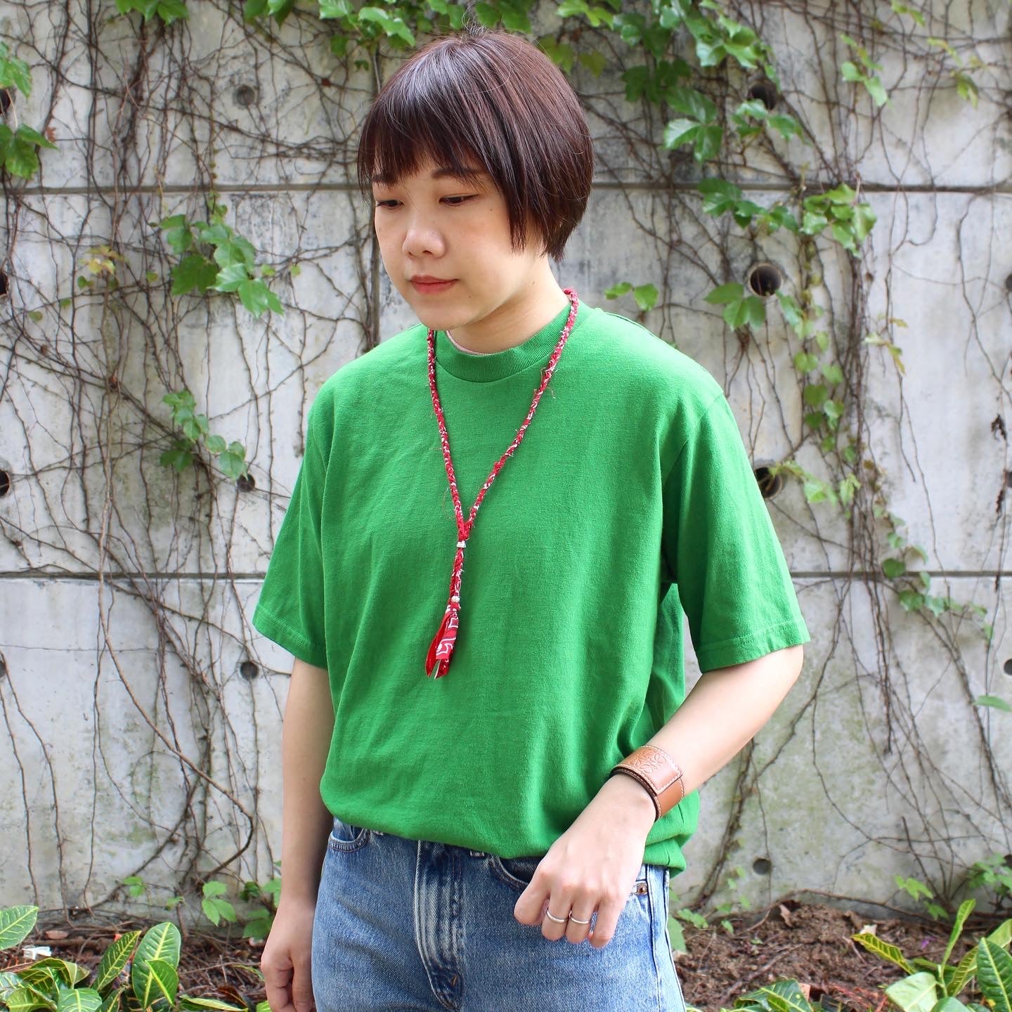 FLISTFIA - LOOPWHEEL S/S CREW NECK TEE