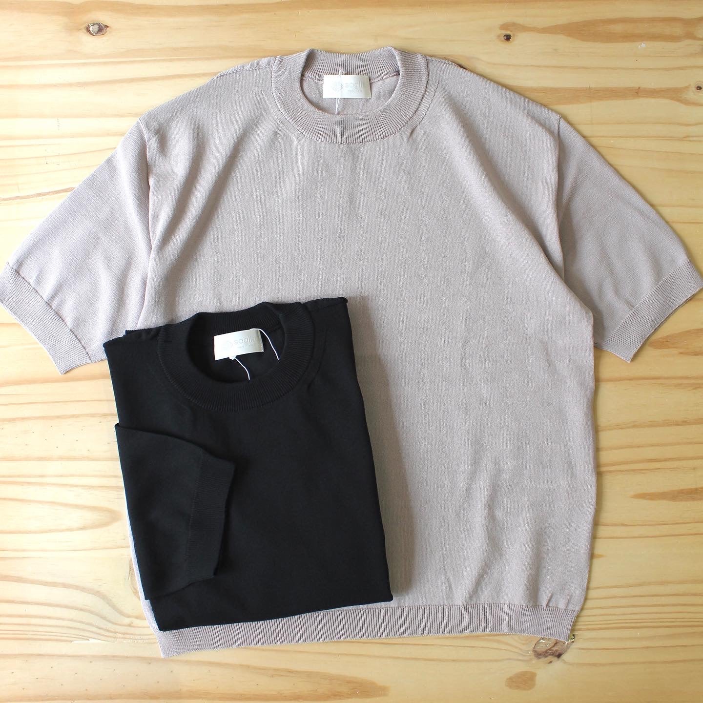 Soglia - COTTON FIT Seamless Knit Tee