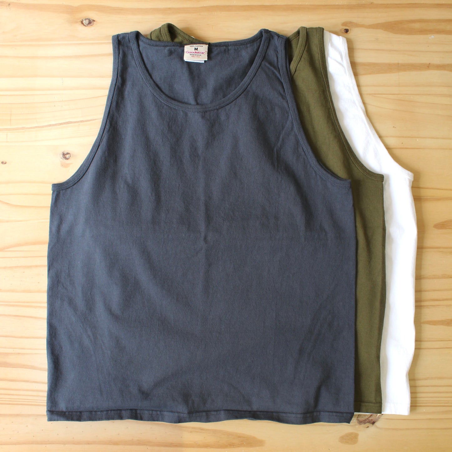 GOODWEAR 日版 - 7.2OZ TANK TOP