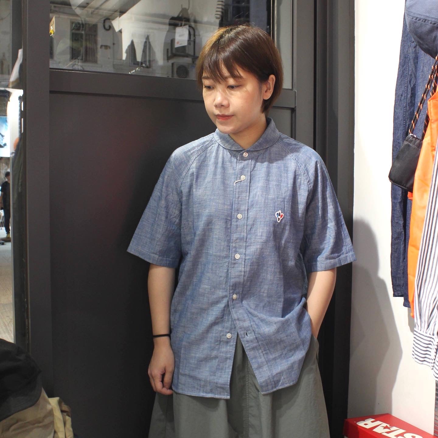 Arvor Maree - SAILOR S/S CHAMBRAY SHIRT