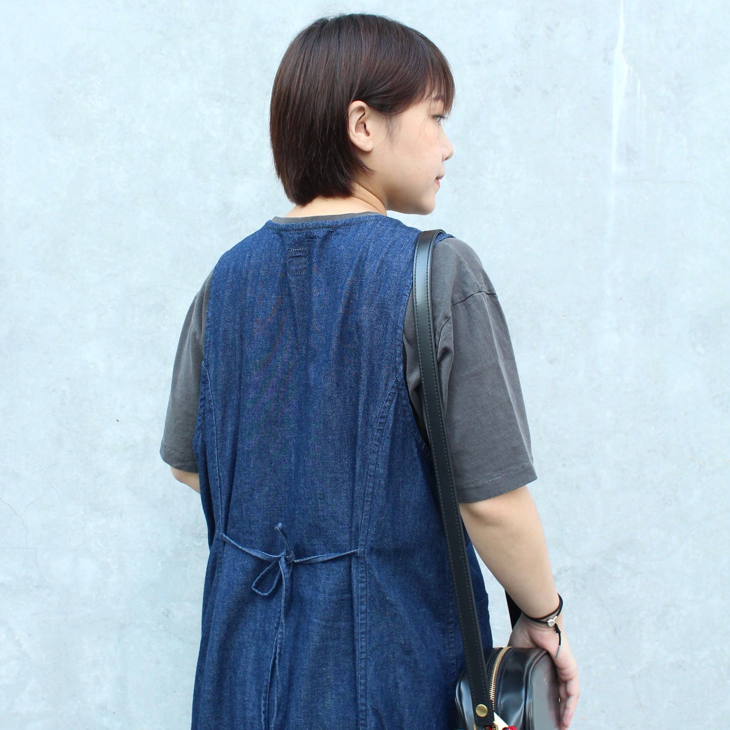 D.M.G - DENIM LONG VEST