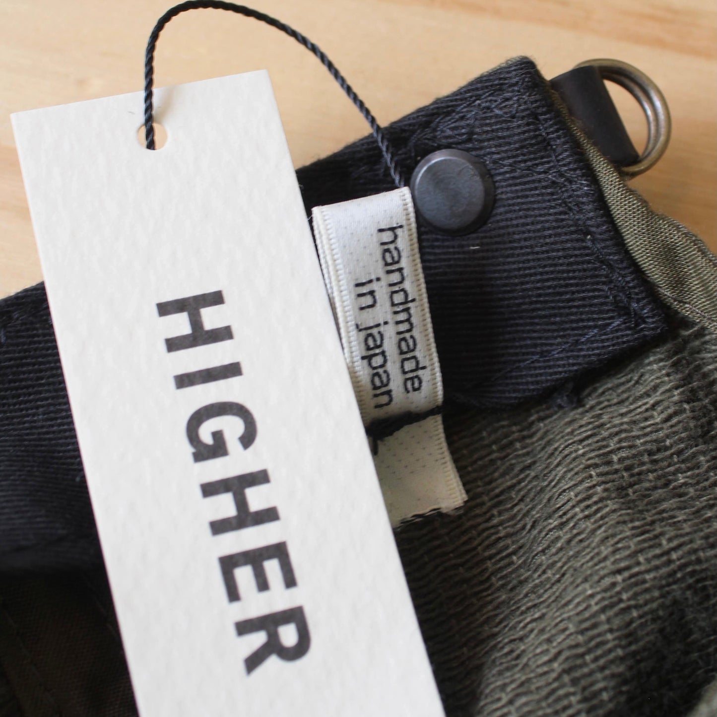 HIGHER - STITCH CLOTH CAP -