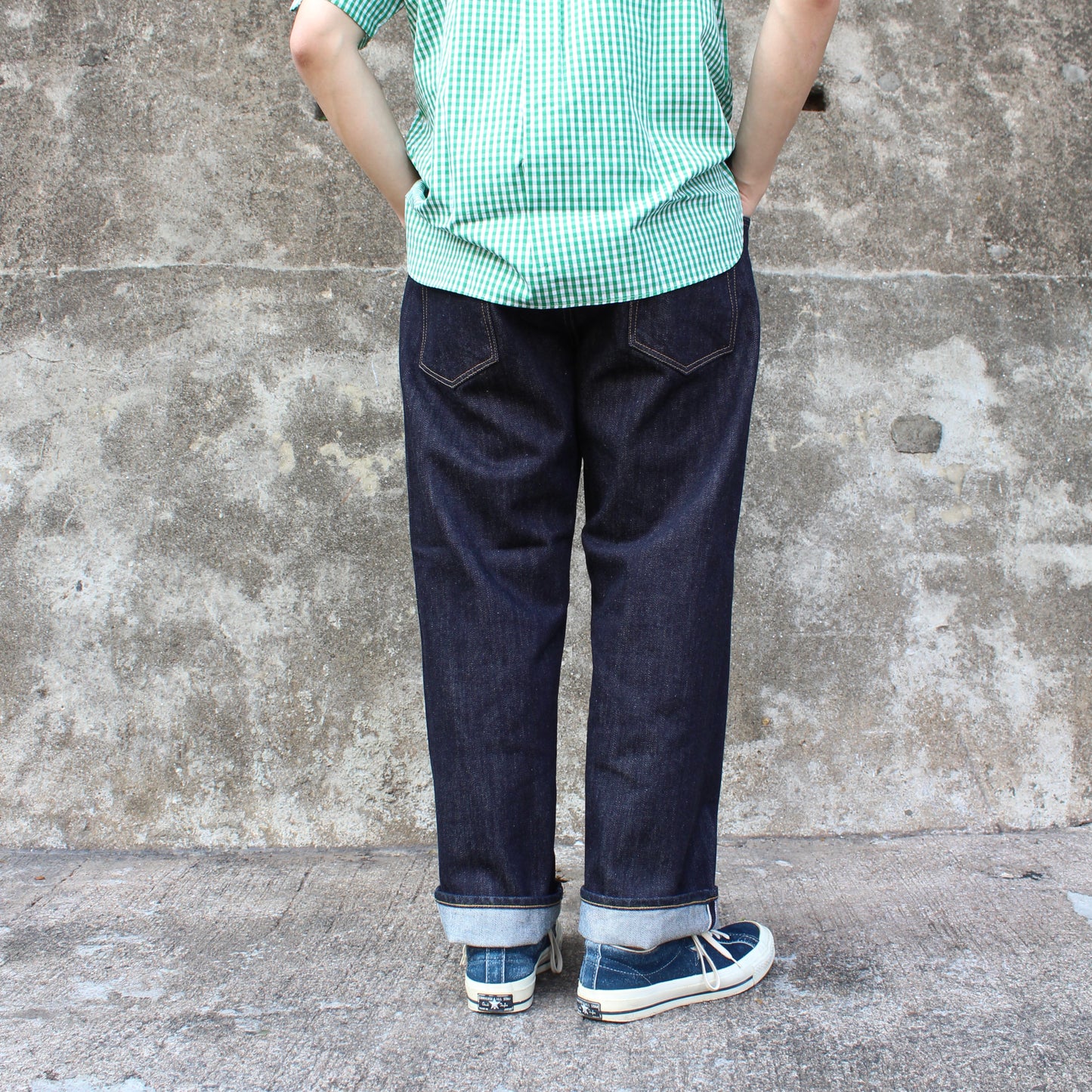 HATSKI - Wide Tapered 15.6OZ Denim (ONE WASH)