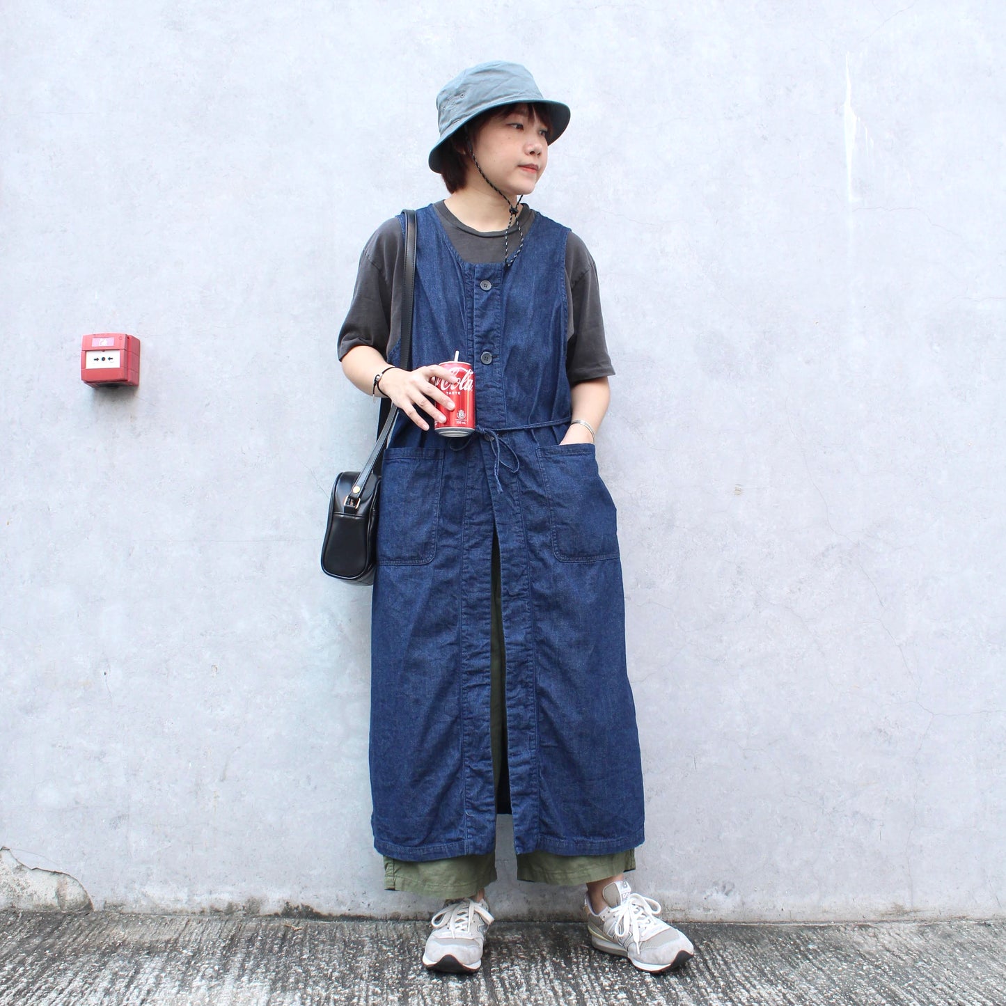 D.M.G - DENIM LONG VEST