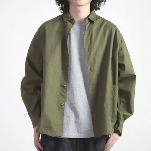 SPELLBOUND - OVERSIZED POCKET BLOUSON SHIRT