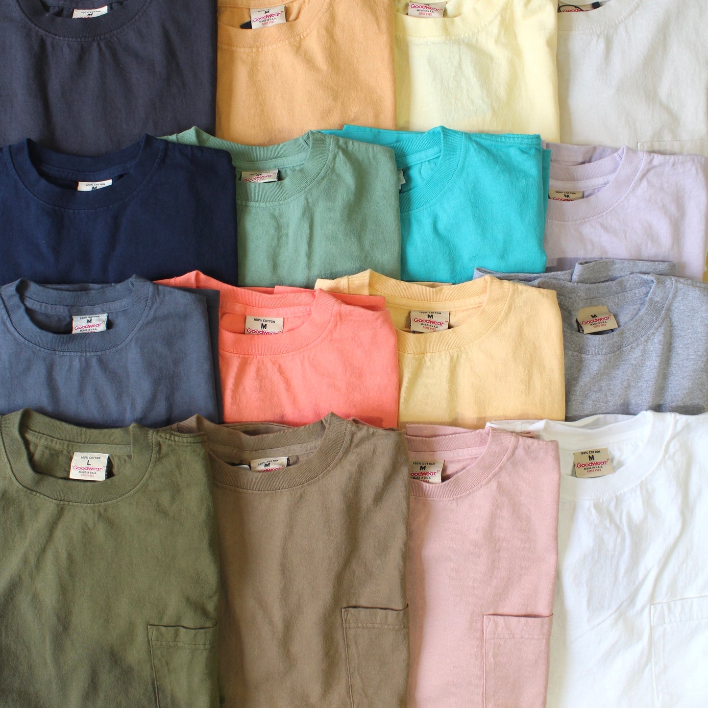 GOODWEAR (日版)7.2OZ S/S POCKET TEE