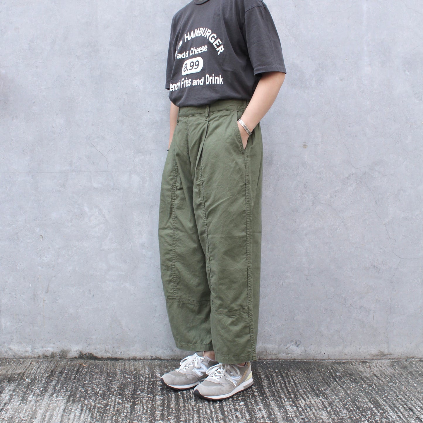 Brocante - Cotton Linen Tonneau Pants