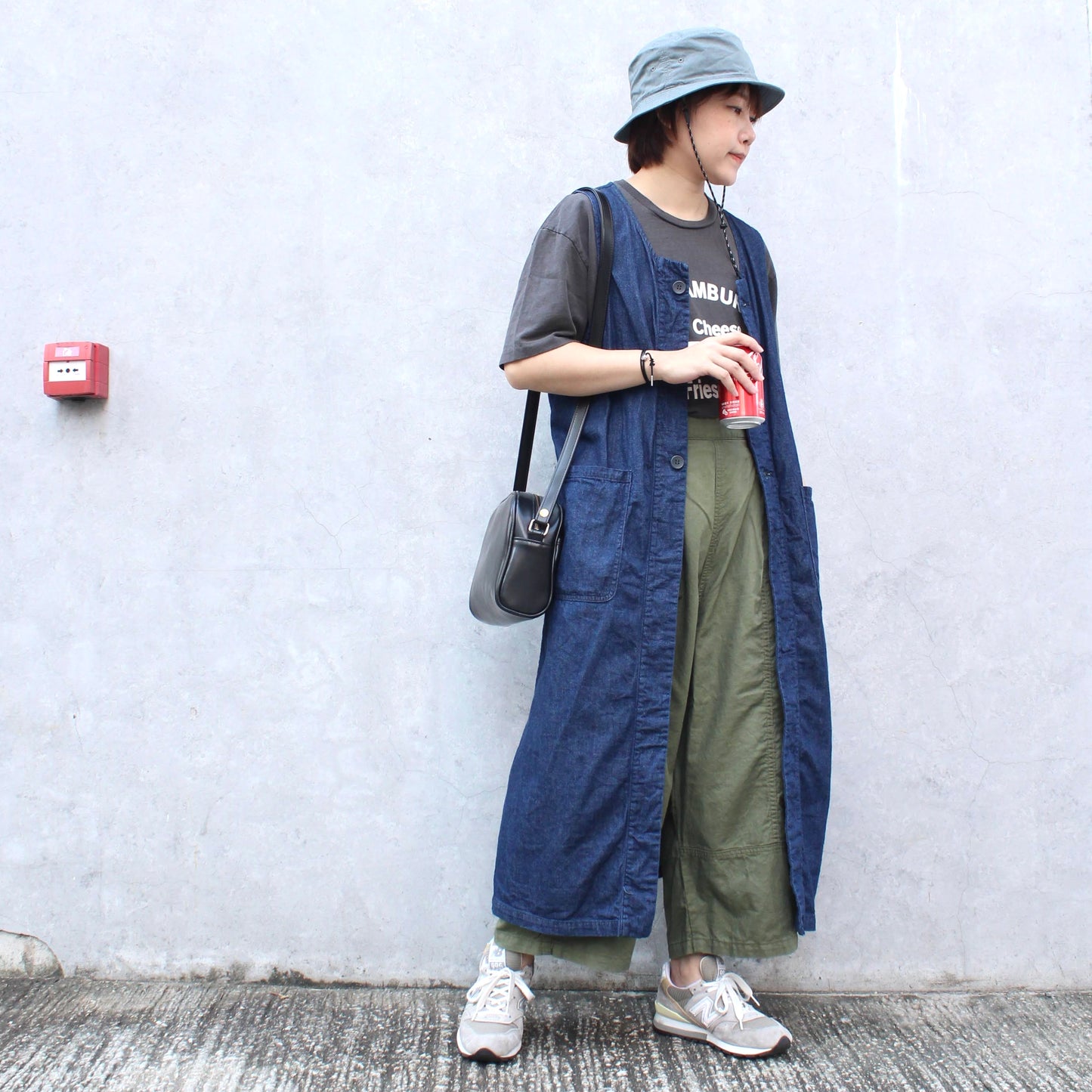 D.M.G - DENIM LONG VEST