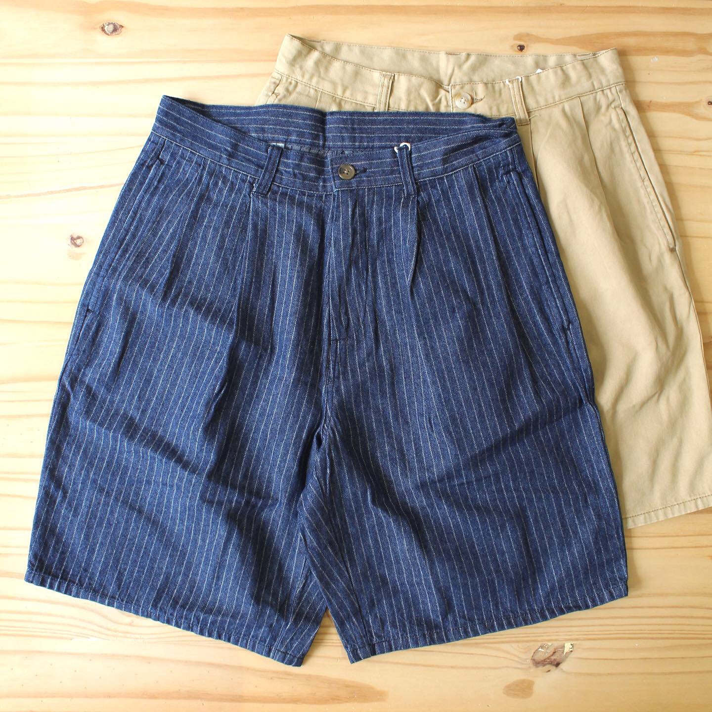 UNIVERSAL OVERALL Japanese version- 2 TUCK SHORT TROUSERS