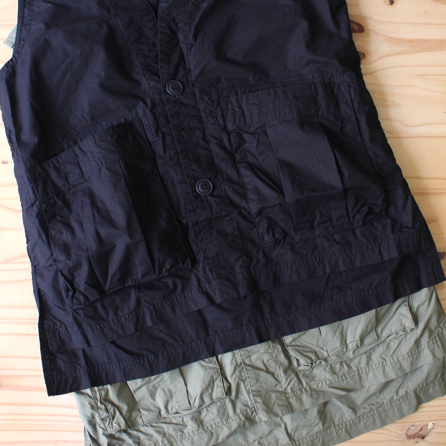 DMG - Sulfur dye BIG POCKET VEST