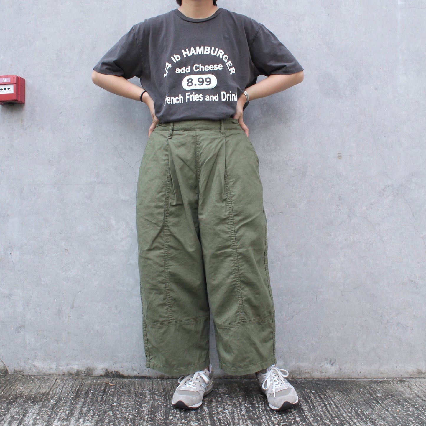 Brocante - Cotton Linen Tonneau Pants