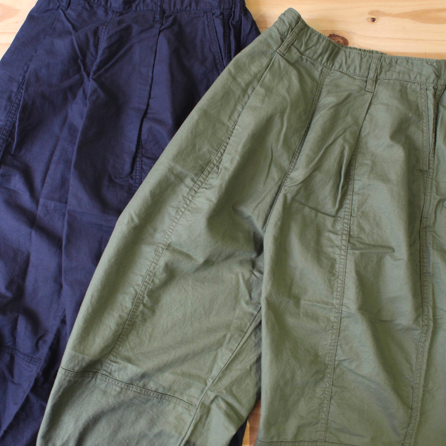 Brocante - Cotton Linen Tonneau Pants