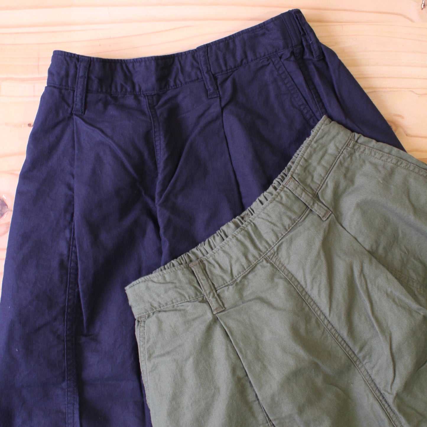 Brocante - Cotton Linen Tonneau Pants