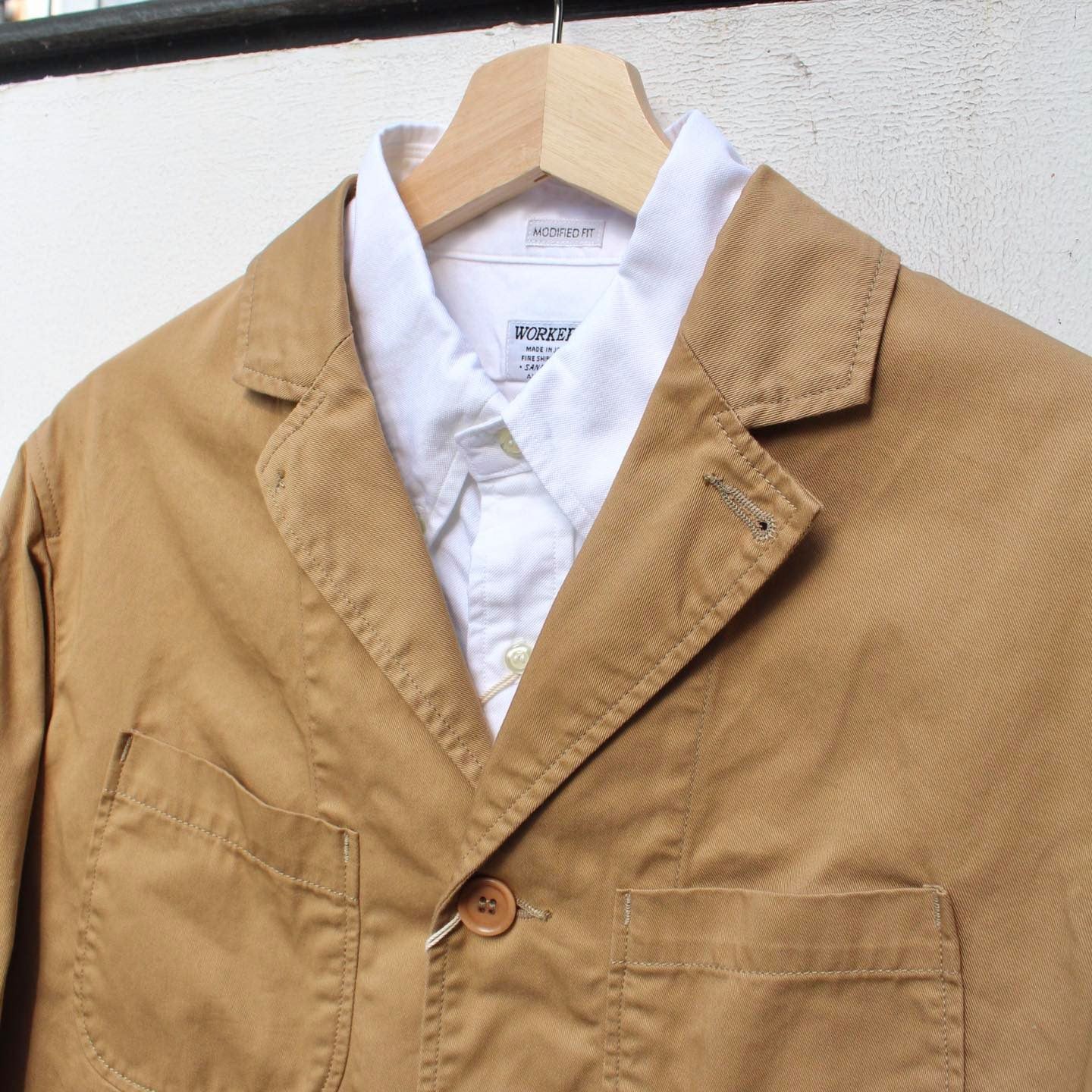 WORKERS - 7OZ LIGHT CHINO LOUNGE JACKET