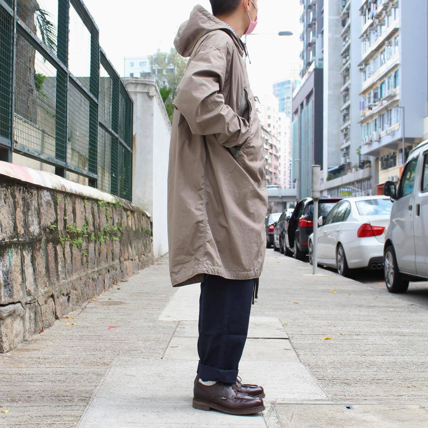 CAMP SERVICE - COVER OVER PARKA (KHAKI)