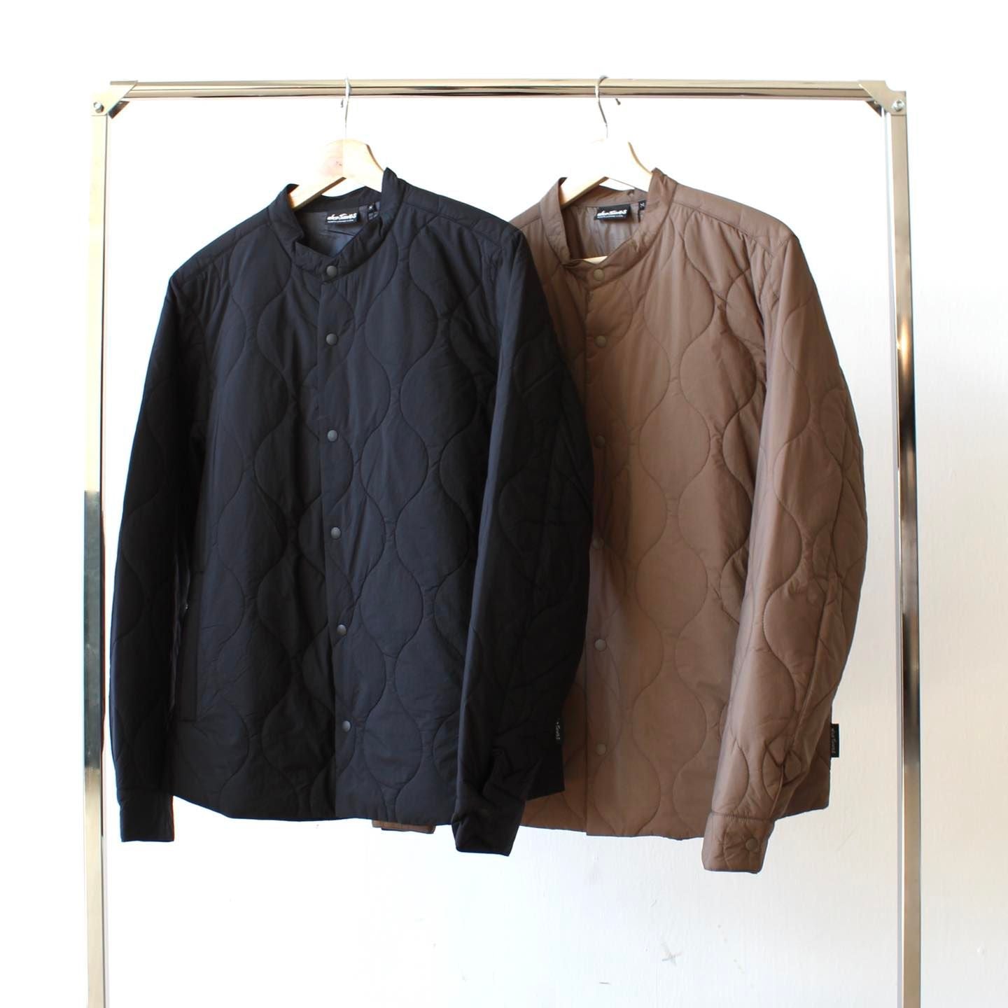 WILD THINGS JAPAN - STAND COLLAR QUILTED JACKET