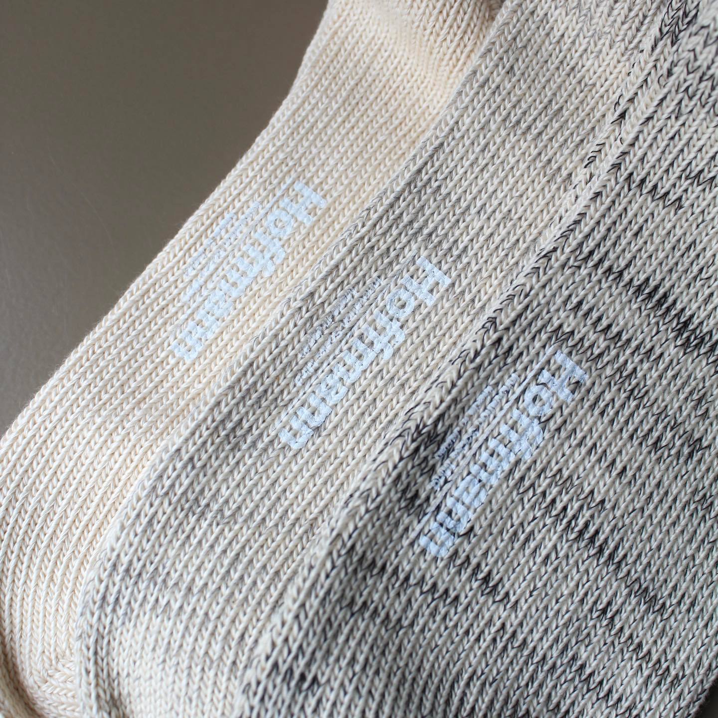 Hoffmann - ORGANIC SUPIMA COTTON RIB SOCKS