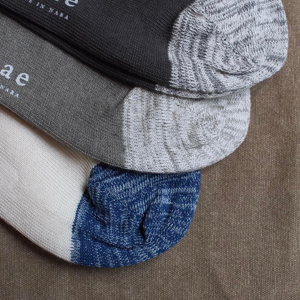 yahae - ORGANIC COTTON RIBBED SOCKS