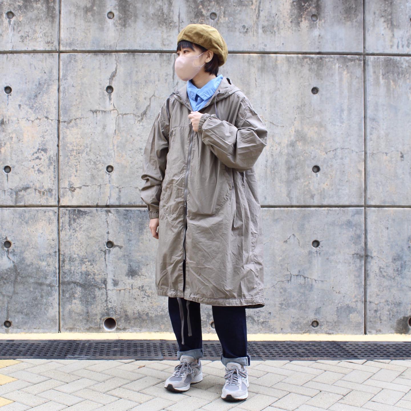CAMP SERVICE - COVER OVER PARKA (KHAKI)