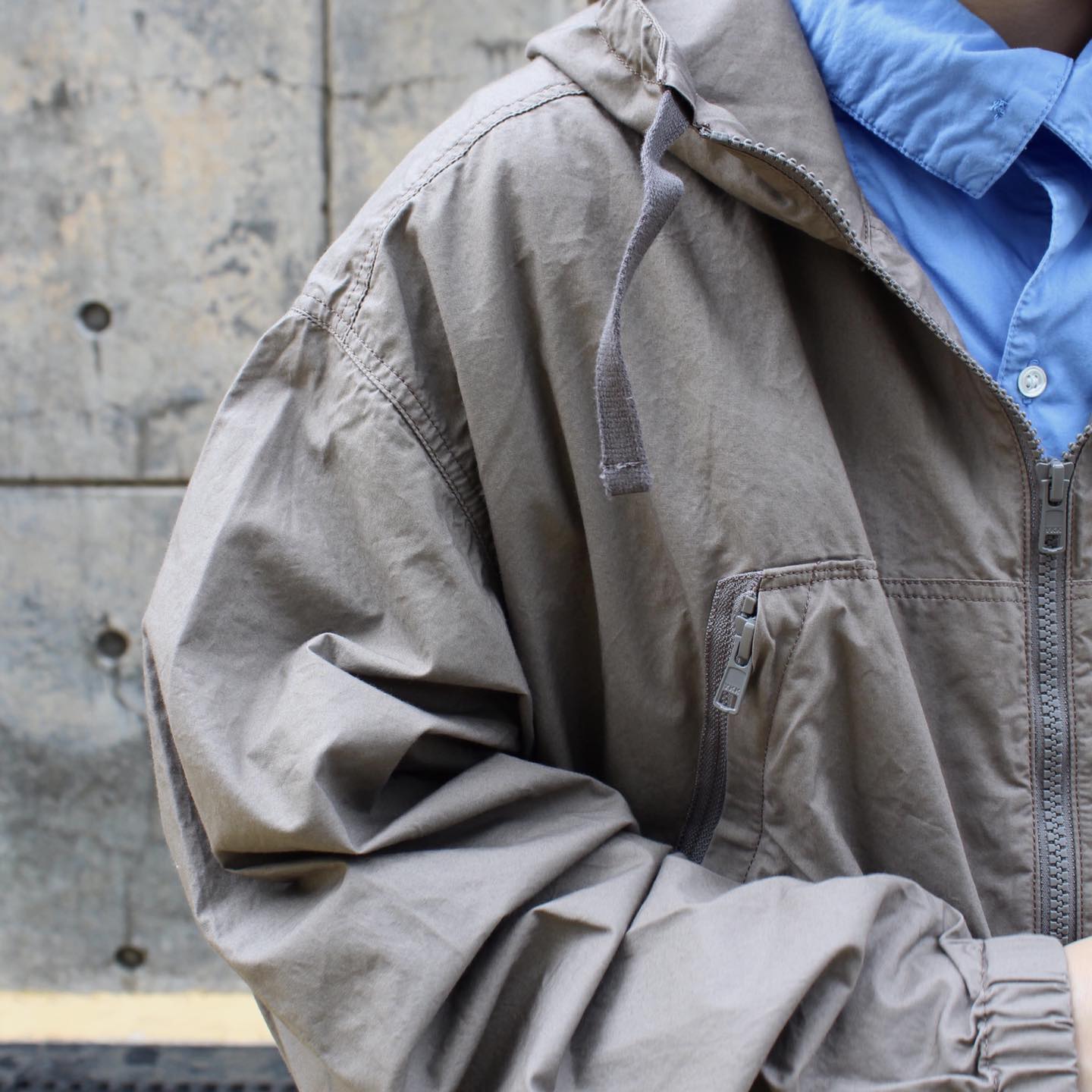 CAMP SERVICE - COVER OVER PARKA (KHAKI)