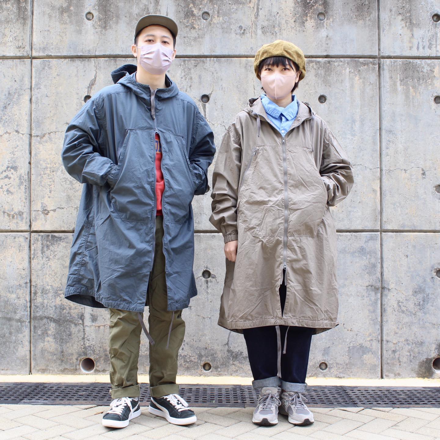 CAMP SERVICE - COVER OVER PARKA (KHAKI)