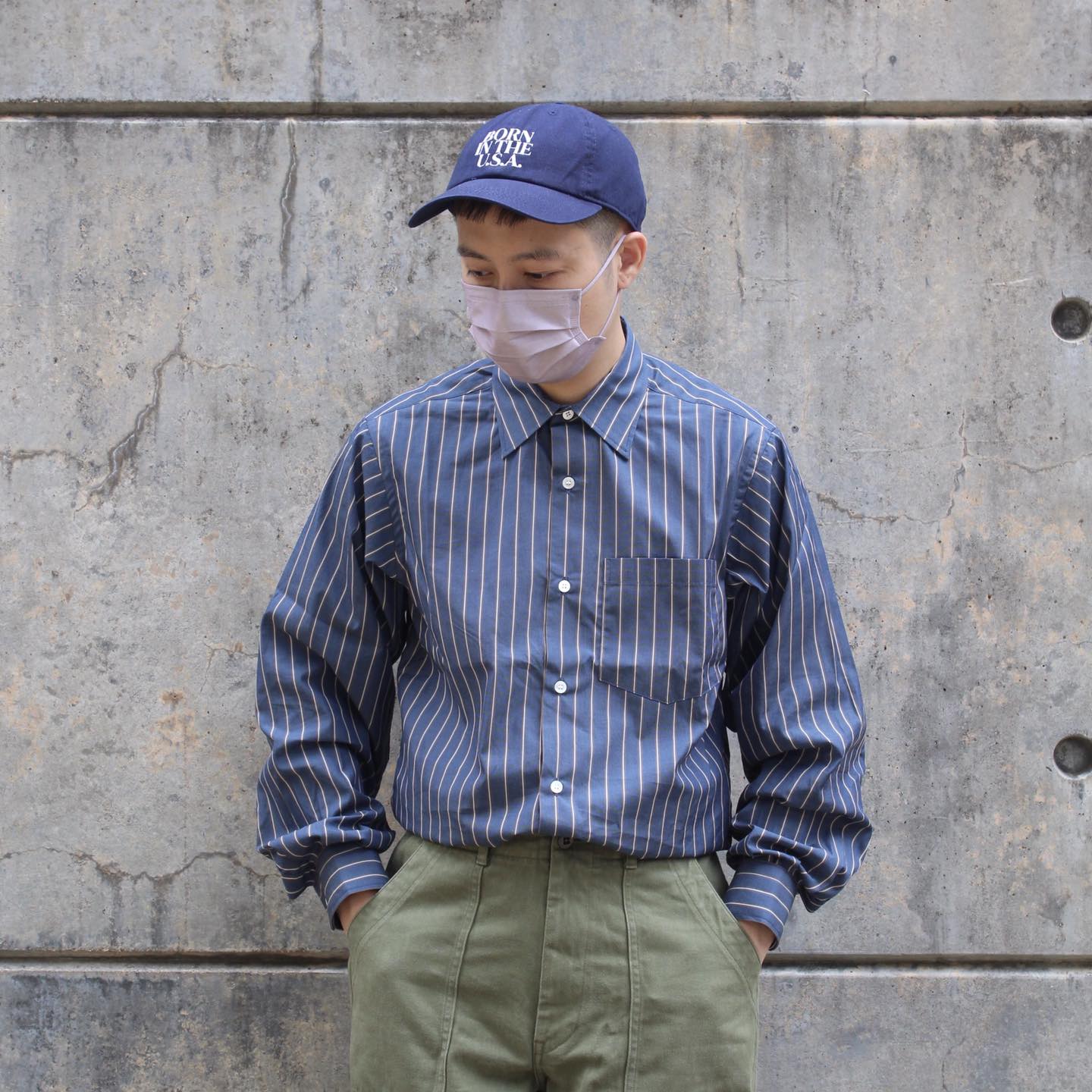 WORKERS - SAINT-GERMAIN STRIPE SHIRT