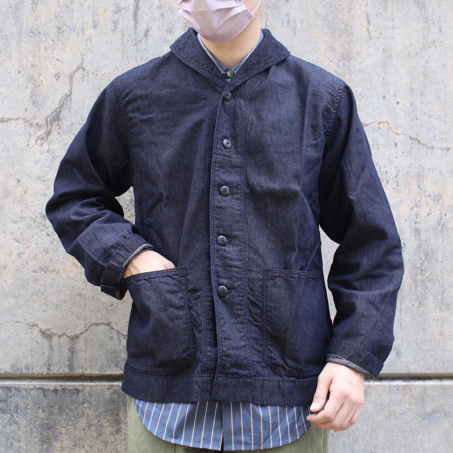 WORKERS - 6OZ DENIM USN SHIRT JACKET