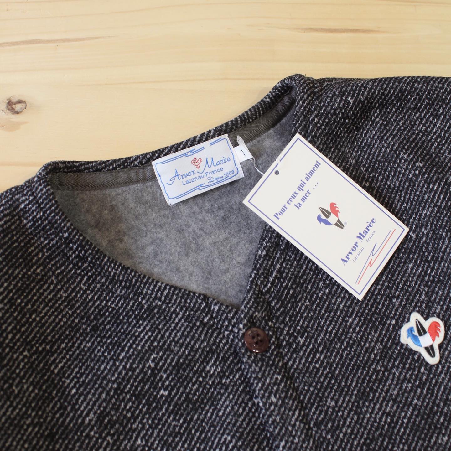 ARVOR MAREE - CARDIGAN FLEECE