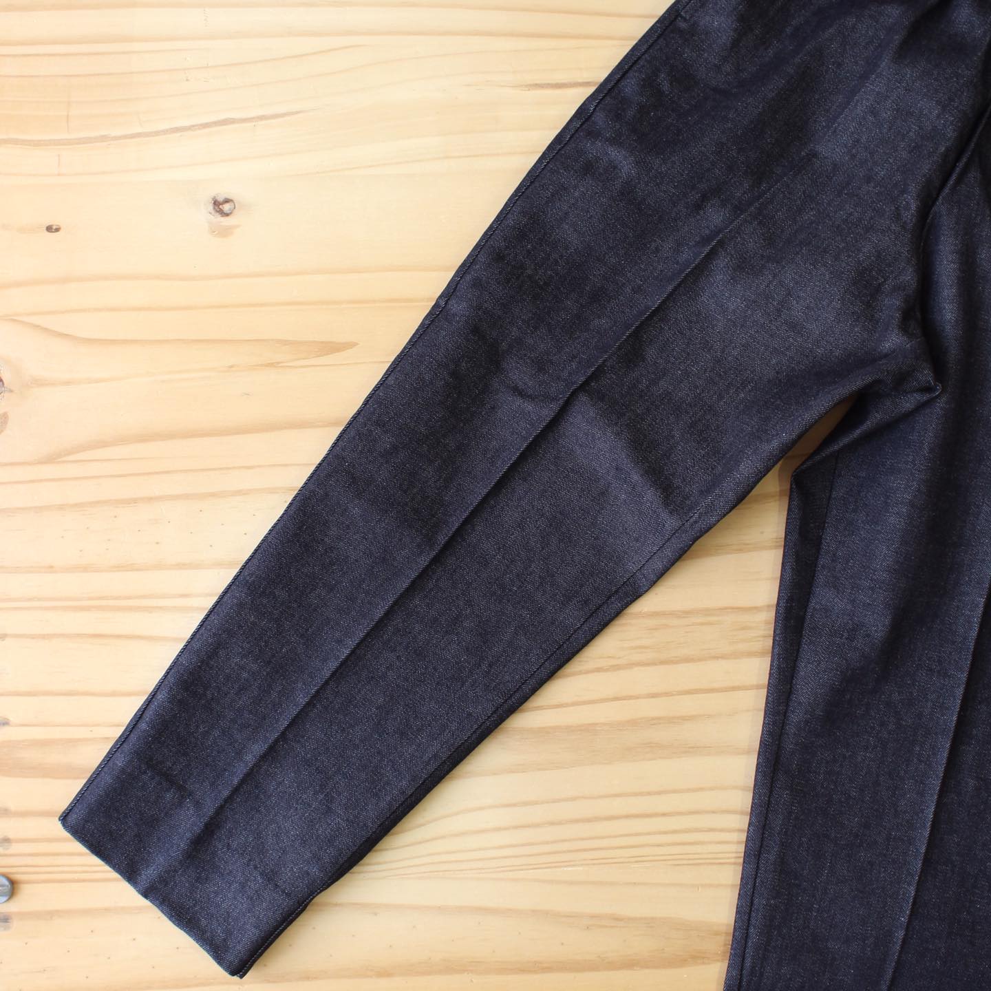 FLISTFIA - Denim Belted Trousers