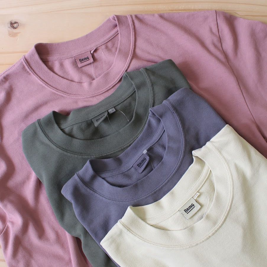 BRING - DRYCOTTONY HEAVY WEIGHT "GARMENT DYE" T-SHIRT