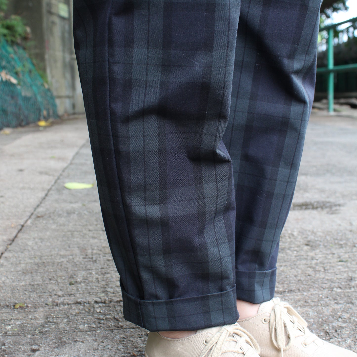 TRAVAIL MANUEL - T/C Check Pants