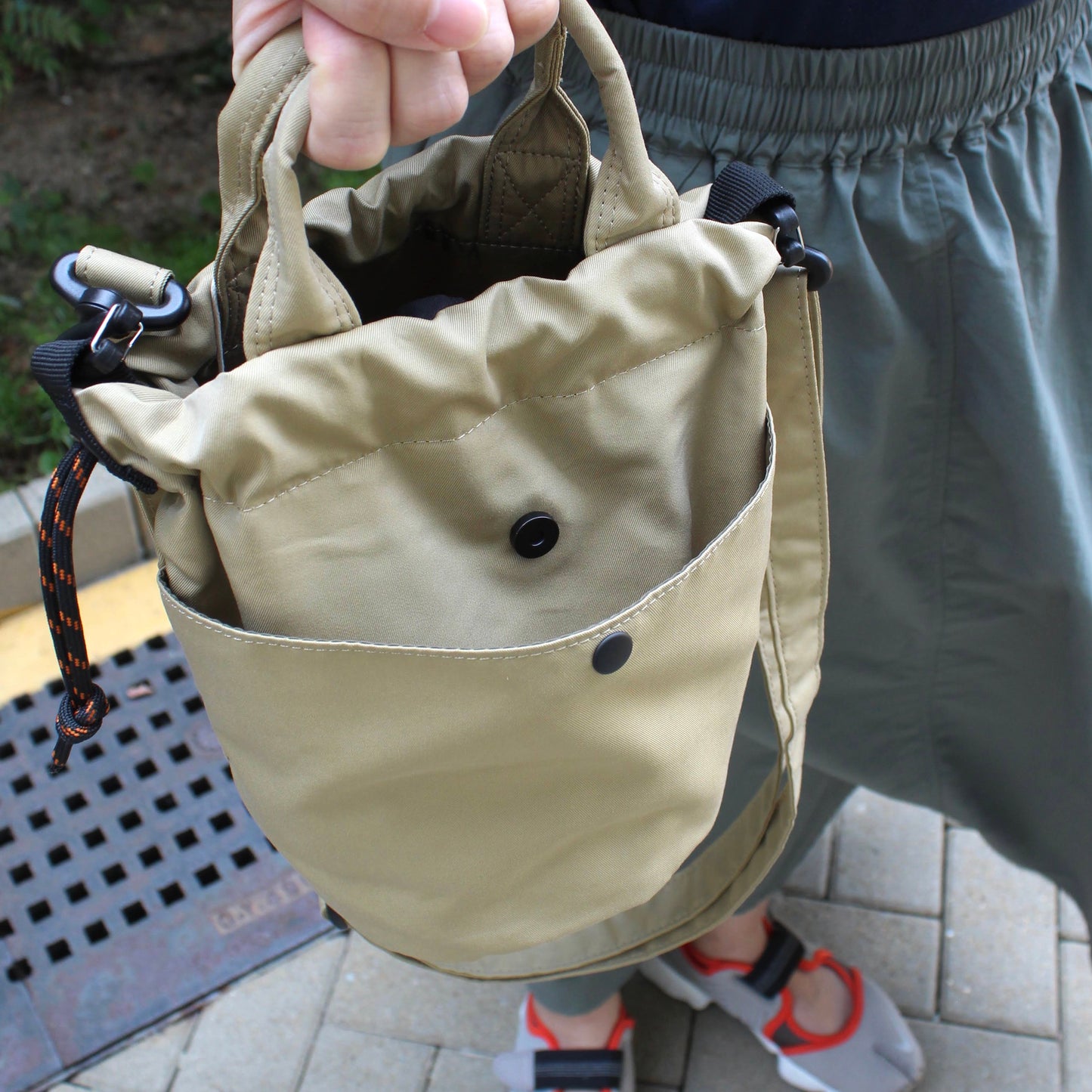 UNIVERSAL OVERALL JAPAN - Gabardine 2Way Pouch M