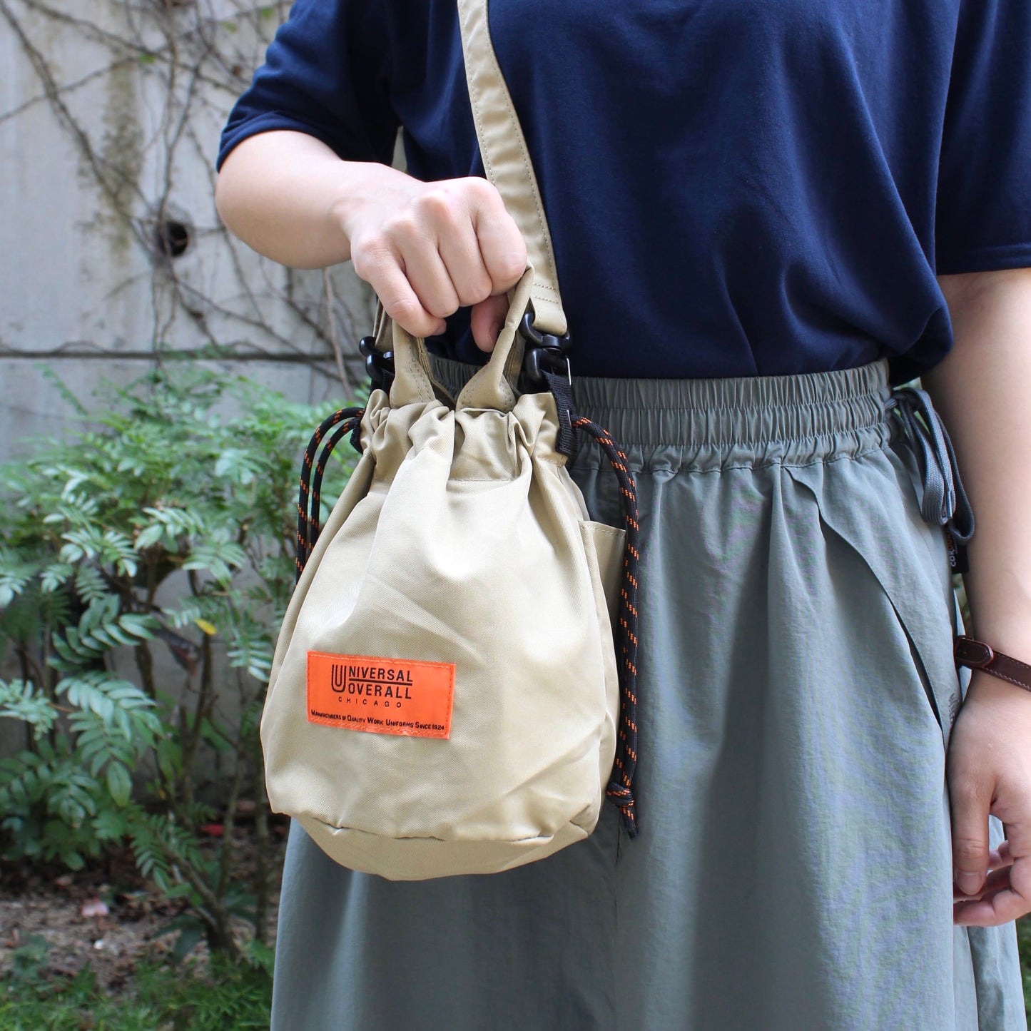 UNIVERSAL OVERALL JAPAN - Gabardine 2Way Pouch M