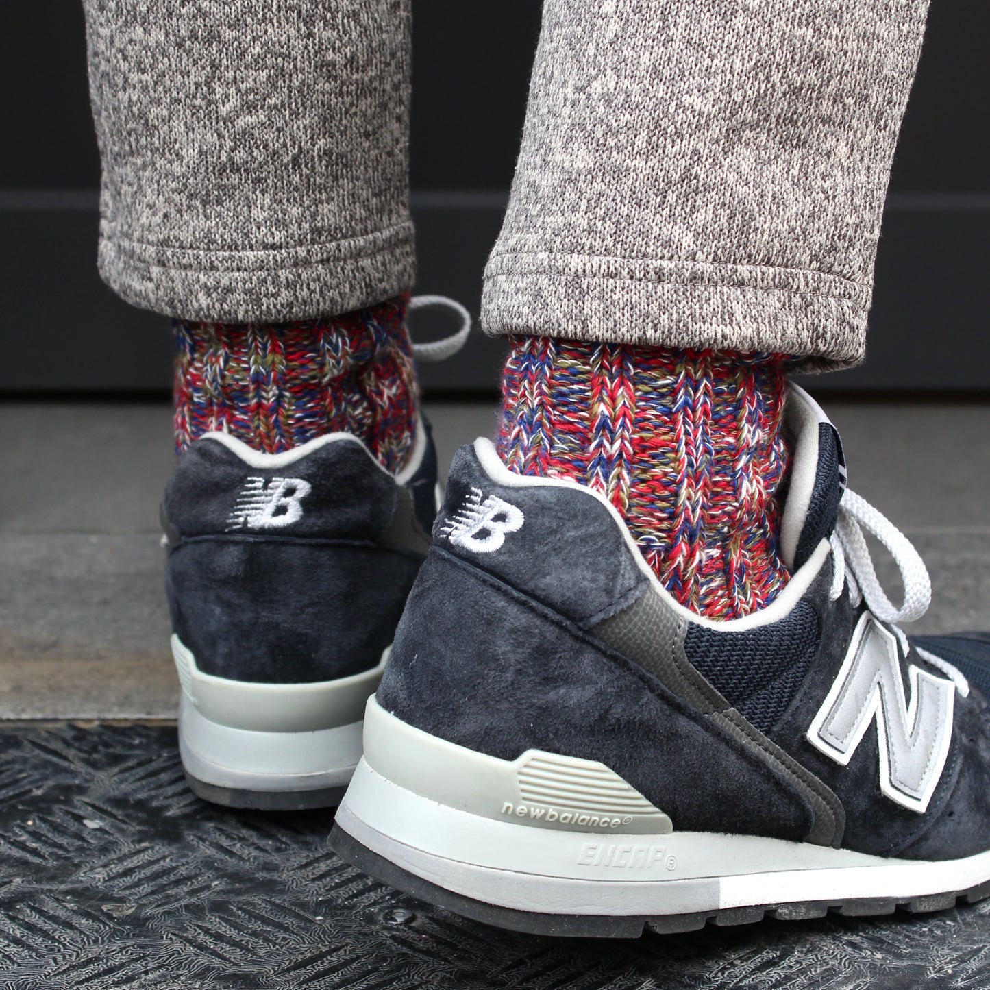 Hoffmann - Organic Cotton Slub Ribbed Socks