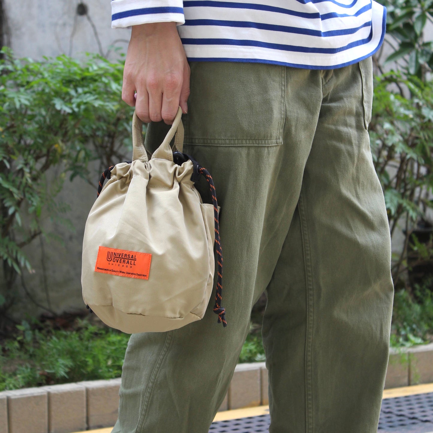 UNIVERSAL OVERALL JAPAN - Gabardine 2Way Pouch M