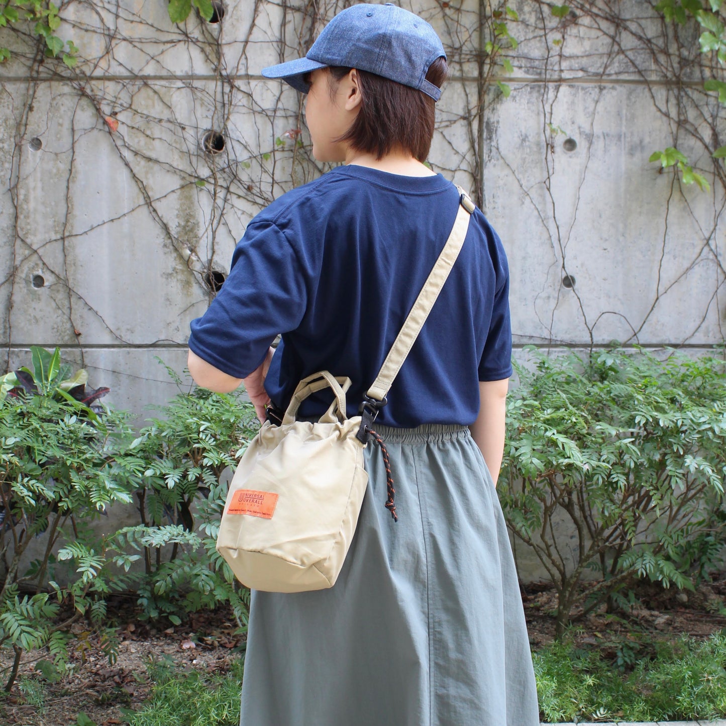 UNIVERSAL OVERALL JAPAN - Gabardine 2Way Pouch M