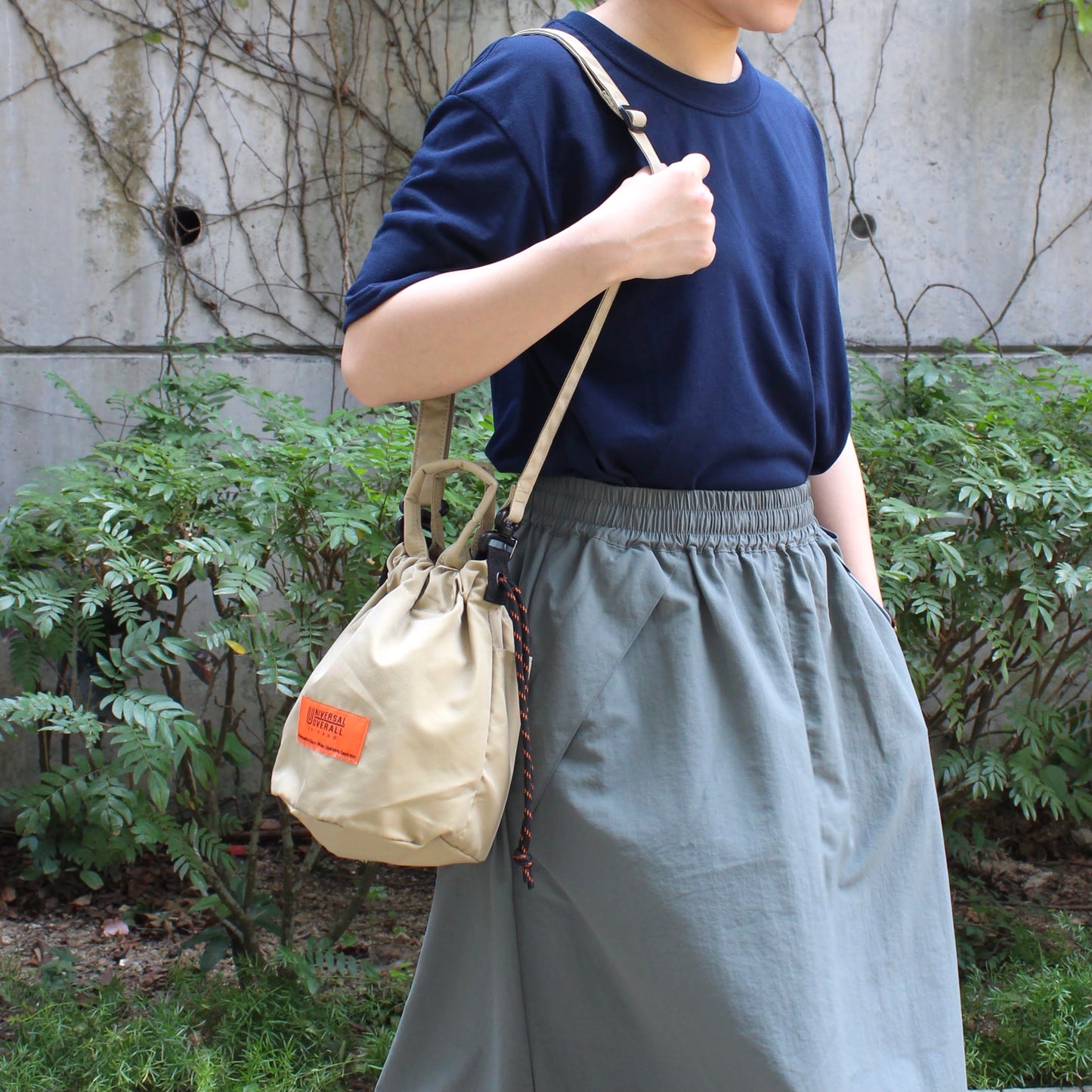 UNIVERSAL OVERALL JAPAN - Gabardine 2Way Pouch M