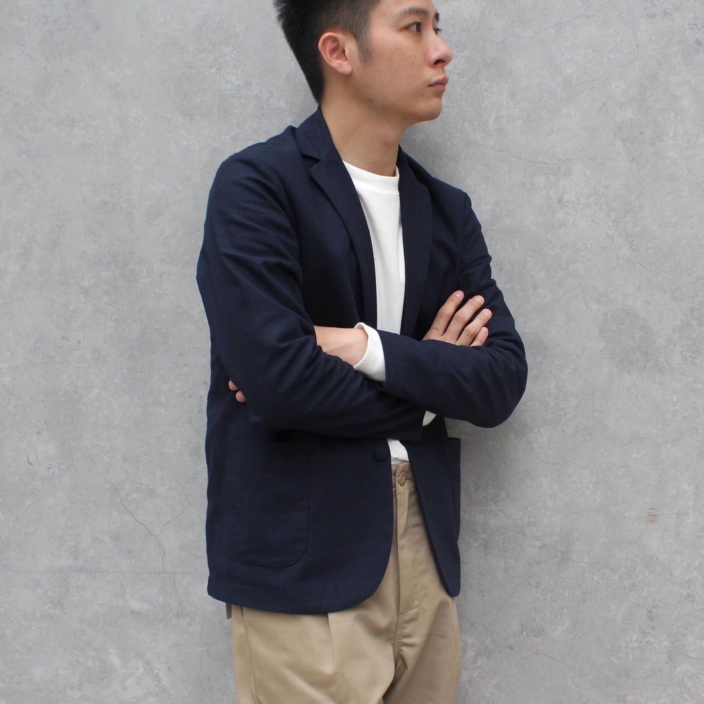 FLISTFIA - COTTON / LINEN CARDIGAN JACKET